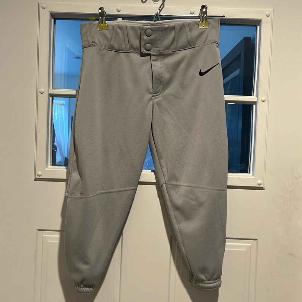 Nike Team Baseball Pants Gray